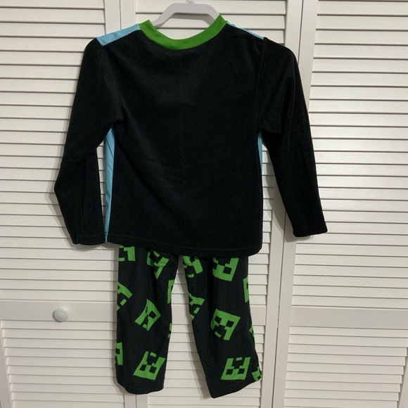 Minecraft Pajama Pants and Top Size Large 10 - Picture 2 of 3